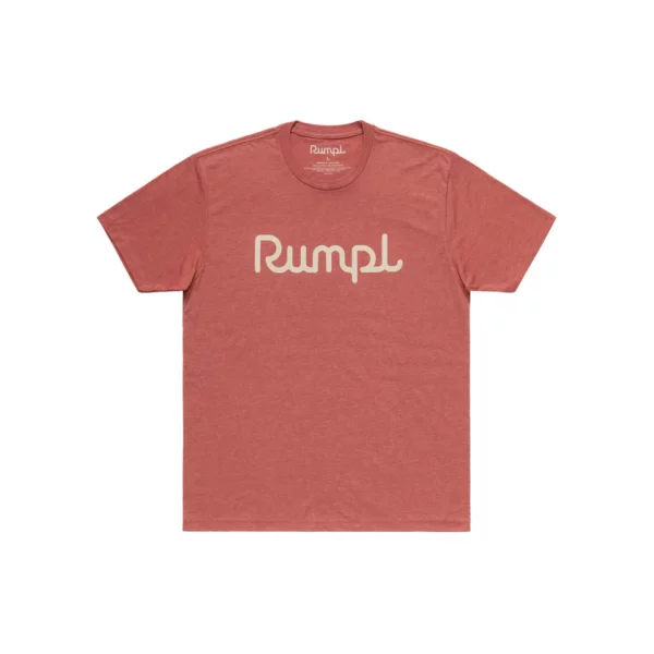Rumpl Apparel Small Tee Shirt Red Clay Heather Sand Logo Atss T03 S 28950707175496
